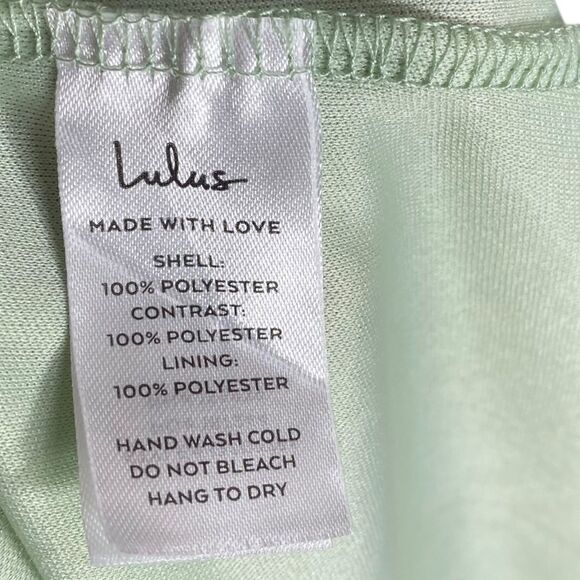 Lulus Midi Dress Womens XL Elite Cutie Embroidered Mint Green Cottage Fairy NWT - Picture 11 of 13